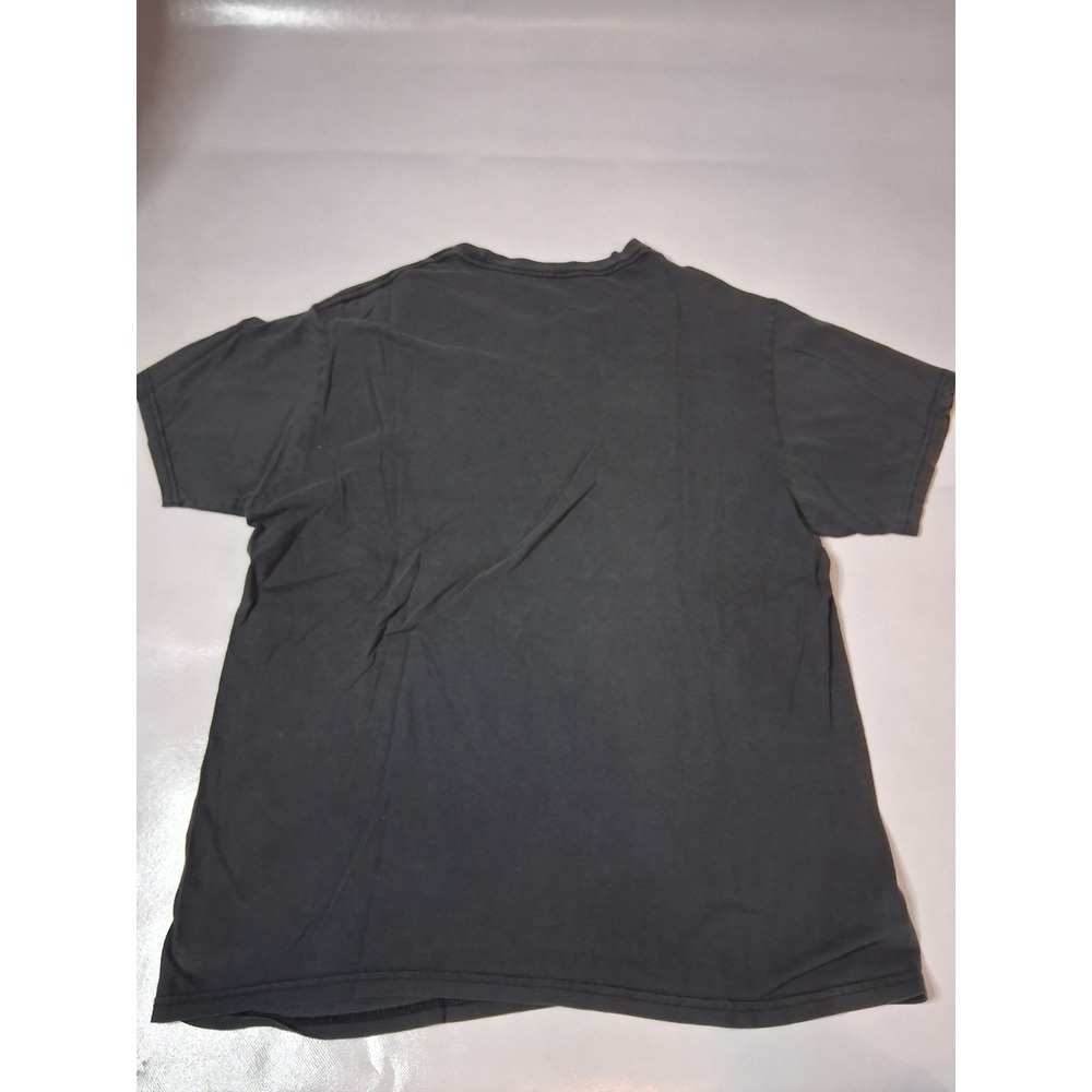 Metallica Logo Graphic T-Shirt Mens Large Black Short Sleeve Rock Band Tee - Picture 4 of 6